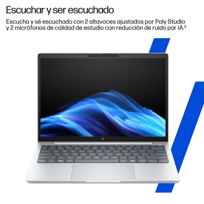 HP EliteBook 8 G1i Intel Core Ultra 5 225H 16GB 512GB SSD 16 WUXGA Plata glaciar