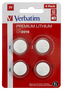 Verbatim Pilas de Litio 3V CR2016 (Pack de 4)