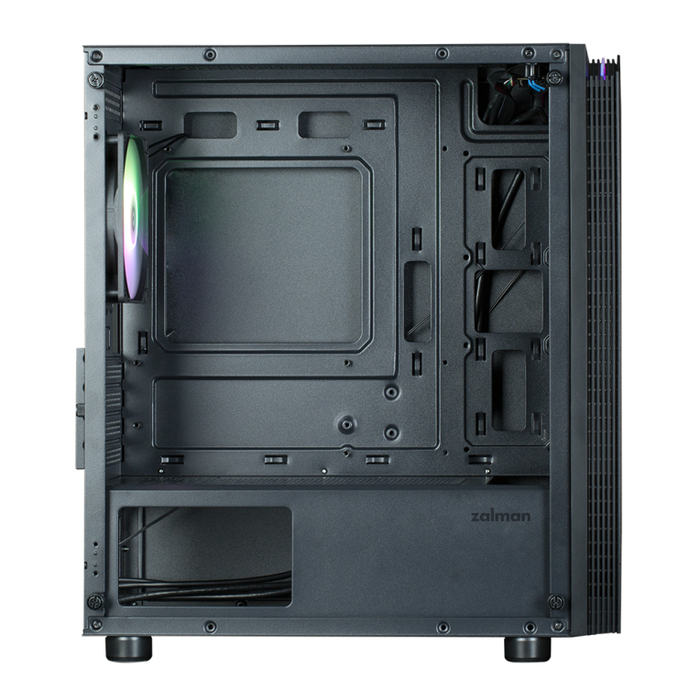 Zalman T4 PLUS Mini Tower Negro PC Caja Sobremesa Micro ATX Mini-ITX