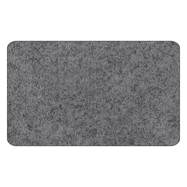 HERRAJES ALK Fieltro Adhesivo Rectangular 50x100mm Gris 15 Piezas Protección Suelos Muebles