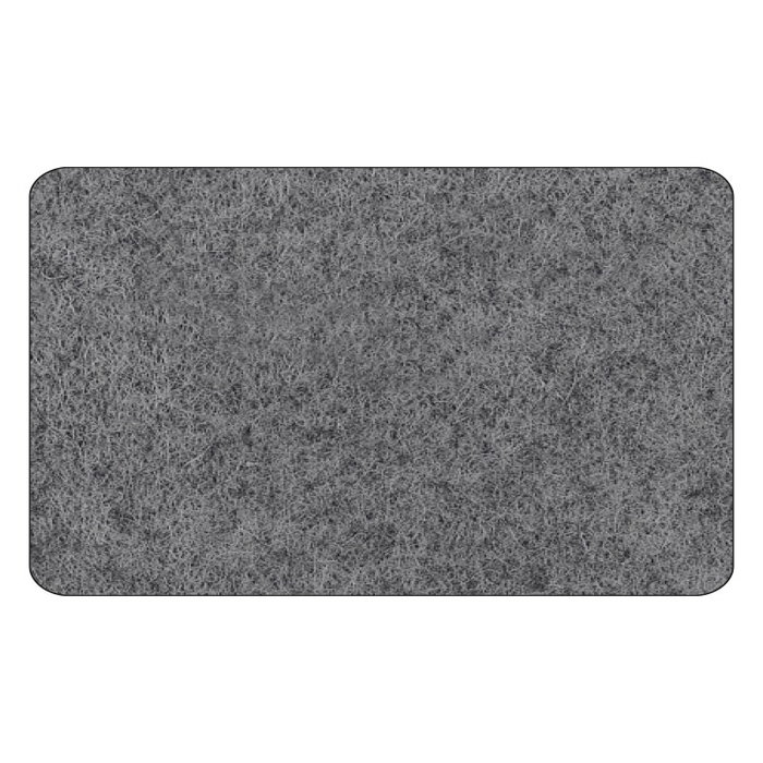HERRAJES ALK Fieltro Adhesivo Rectangular 50x100mm Gris 15 Piezas Protección Suelos Muebles HERRAJES ALK Fieltro Adhesivo Rectangular 50x100mm Gris 15 Piezas Protección Suelos Muebles