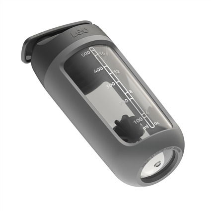 Berghoff 3950227 Botella Mezcladora con Compartimento para Polvos 0,55L, Sin BPA, Apta Lavavajillas