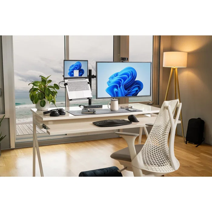 Kensington K60392WW Mochila para Portátil de 16" EQ - Negro - Fabricada con Poliéster Reciclado (42% PCR), Compartimento Acolchado, Correas y Respaldo de Malla