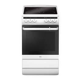 Amica SHC 11542 W Cocina independiente de 50 cm con vitrocerámica