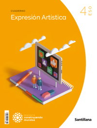 SANTILLANA, CUADERNO EXPRESIÓN ARTÍSTICA 4ºESO. CONSTRUYENDO MUNDOS 2023 - SANTILLANA