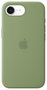 Apple Funda de silicona con MagSafe para iPhone 17e - Musgo claro