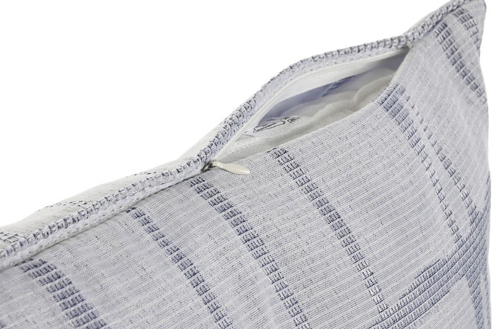 DKD Home Decor Cojin Urban Gris Claro 45 x 45 cm (2 Unidades) Poliester Jaquard