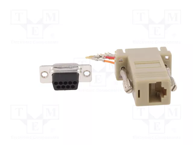 Digitus Adaptador RS 232 DB9 a RJ45 AK-610516-000-I