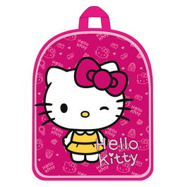 MANENTI Mochila My Style Hello Kitty 30cm Niña Escolar