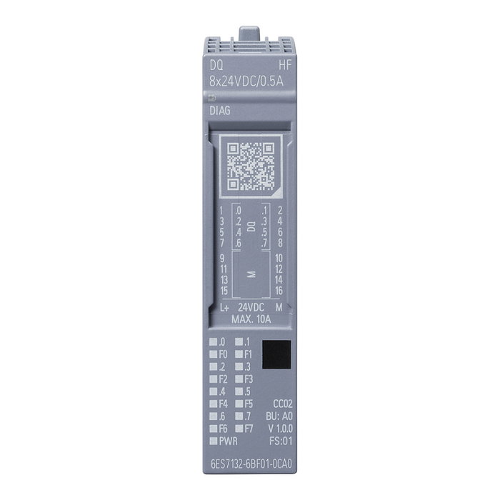 Siemens SIMATIC ET 200SP 6ES7132-6BF01-0CA0 Módulo de salida digital DQ 8x24VDC