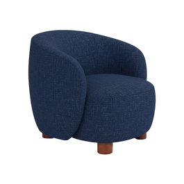 Sillón Azul Tejido-Metal 73 X 82 X 70 cm