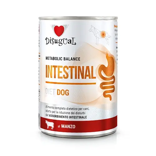 Disugual Diet Dog Intestinal Ternera 6x400 gr Disugual Diet Dog Intestinal Ternera 6x400 gr