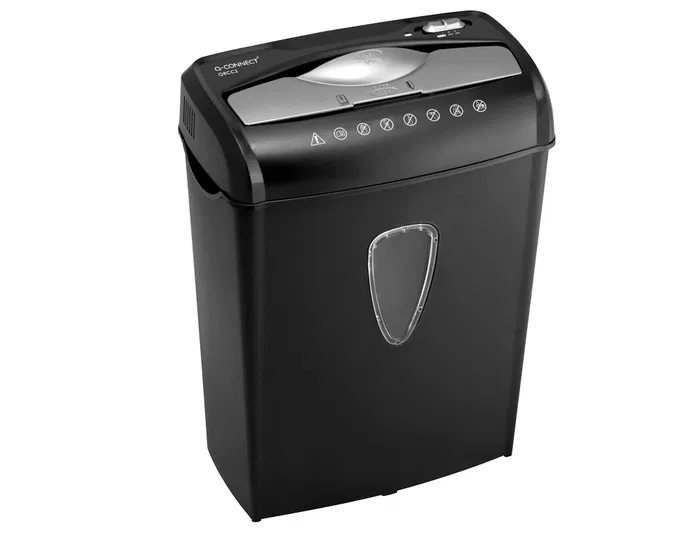 Q-connect Destructora de Documentos KF17972 8 Hojas Corte Partículas 5.6x47mm Nivel P-3 13 Litros