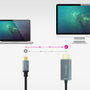 Nanocable Cable Conversor USB-C a HDMI 2.1 8K@60Hz 1,8m Negro