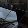 Nanocable Cable Conversor USB-C a HDMI 2.1 8K@60Hz 1,8m Negro