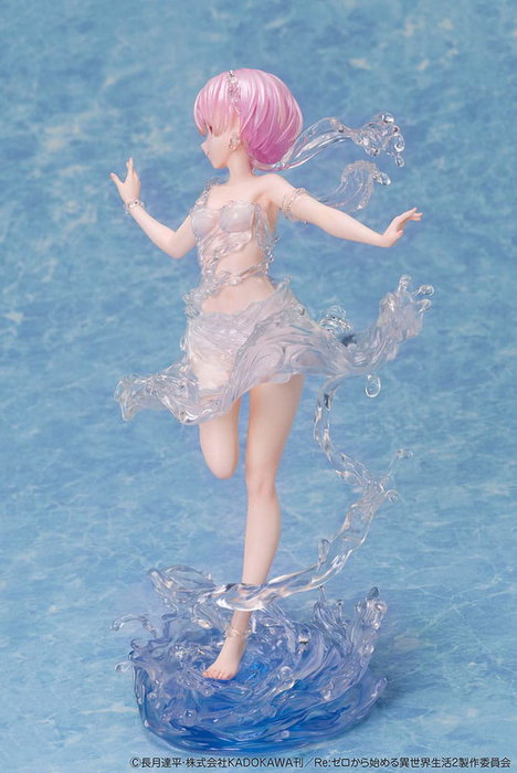 Re:Zero Starting Life in Another World Statue PVC 1/7 Ram Aqua Dress 23 cm