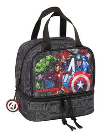 Portameriendas The Avengers Vendetta Negro 20 x 20 x 15 cm