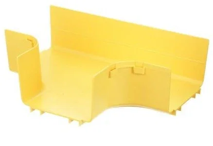 Panduit FRT6X4LYL - Panel de Gestión de Cables en Bastidor, Color Amarillo, Material ABS/PC, 368.3 x 107.2 mm