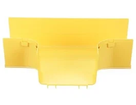 Panduit FRT6X4LYL - Panel de Gestión de Cables en Bastidor, Color Amarillo, Material ABS/PC, 368.3 x 107.2 mm
