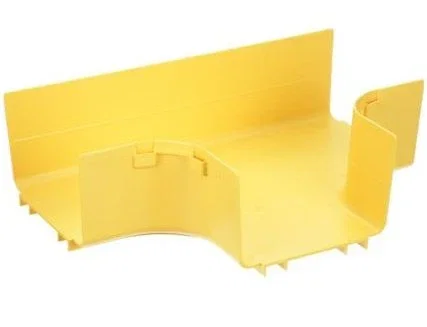 Panduit FRT6X4LYL - Panel de Gestión de Cables en Bastidor, Color Amarillo, Material ABS/PC, 368.3 x 107.2 mm