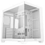 DeepCool CG530 - Torre Media Gaming en Blanco, con Panel de Vidrio Templado, Control de Cables y Soporte para 9 Ventiladores