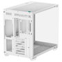 DeepCool CG530 - Torre Media Gaming en Blanco, con Panel de Vidrio Templado, Control de Cables y Soporte para 9 Ventiladores