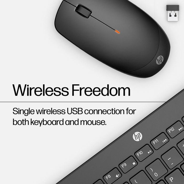 HP 230 Wireless Keyboard Black - DEN HP 230 Wireless Keyboard Black - DEN