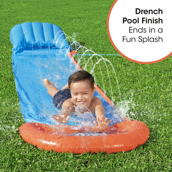 Bestway Pista Deslizante Tsunami Individual 488x82 cm +3 Años Jardin 52477 Bestway Pista Deslizante Tsunami Individual 488x82 cm +3 Años Jardin 52477