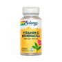 SOLARAY Vitamina C 500 mg + Equinácea 300 mg, 60 cápsulas vegetales