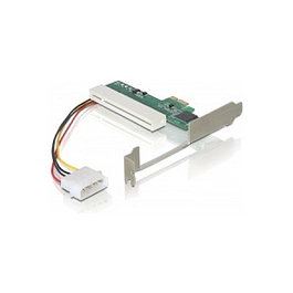 DeLOCK Tarjeta adaptadora PCI Express x1 a PCI 32 bits 5 V Verde