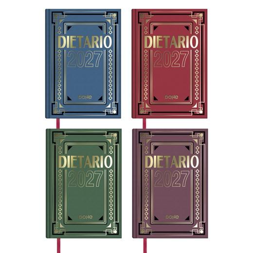 Dohe Dietario 2026 Formato Día Página 15x21 cm Colores Surtidos Dohe Dietario 2026 Formato Día Página 15x21 cm Colores Surtidos