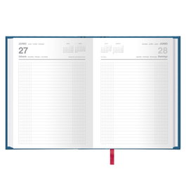 Dohe Dietario 2026 Dp Cartón Geltex C-Surtidos 15x21 cm Día Página Cubierta Geltex Papel Blanco 70 grs. 416 Páginas