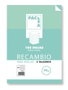 Pacsa Recambio de Hojas Tamaño Folio Cuadrícula 4x4 70g con 4 Taladros