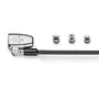 Kensington ClickSafe 2.0 3-in-1 Candado con Llave (T-Bar, Nano y Wedge) Slip-in