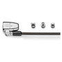 Kensington Clicksafe 2.0 Cable de Seguridad Universal Antirrobo para Laptop con Llave, Negro, 1.8 m