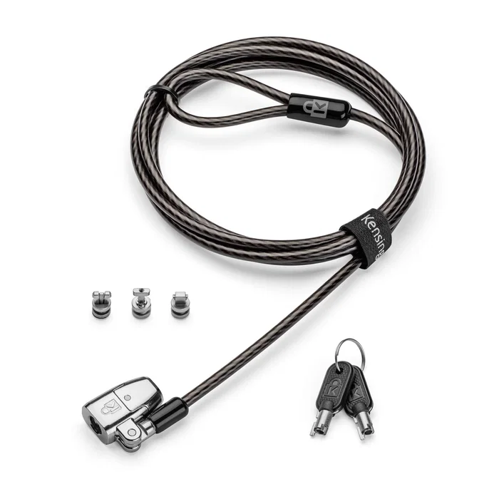 Kensington ClickSafe 2.0 3-in-1 Candado con Llave (T-Bar, Nano y Wedge) Slip-in Kensington ClickSafe 2.0 3-in-1 Candado con Llave (T-Bar, Nano y Wedge) Slip-in