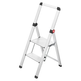 Hailo DK40 BasicLine Design Escalera de 2 Peldaños