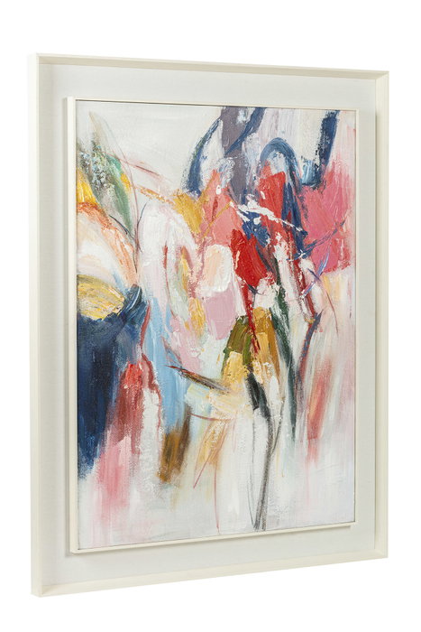 DKD Home Decor Cuadro Lienzo Pino Abstracto Multicolor 114x144 cm