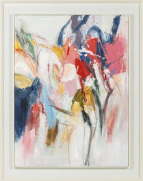 DKD Home Decor Cuadro Lienzo Pino Abstracto Multicolor 114x144 cm