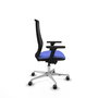 PIQUERAS Y CRESPO Silla de oficina Mardos Azul claro y Negro