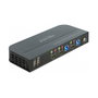 DeLOCK Conmutador HDMI KVM 4K 60 Hz con USB 3.0 y Audio