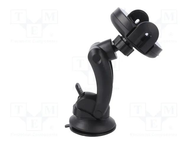 Qoltec PRO Cargador inalámbrico para coche 15W con soporte IR y USB tipo C