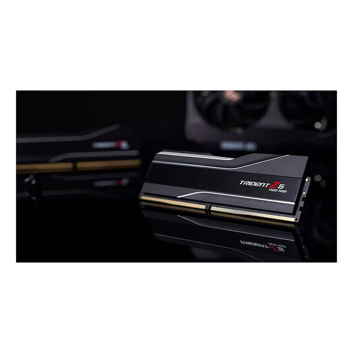 G.Skill Trident Z5 Neo RGB F5-6000J3238F16GX2-TZ5NR Memoria RAM DDR5 32GB (2x16GB) 6000MHz CL32 con Disipador Negro