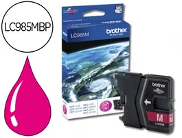 Brother LC-985M Magenta Tinta Original para Impresora DCP-J125, DCP-J315W, MFC-J265W, MFC-J410, MFC-J415W