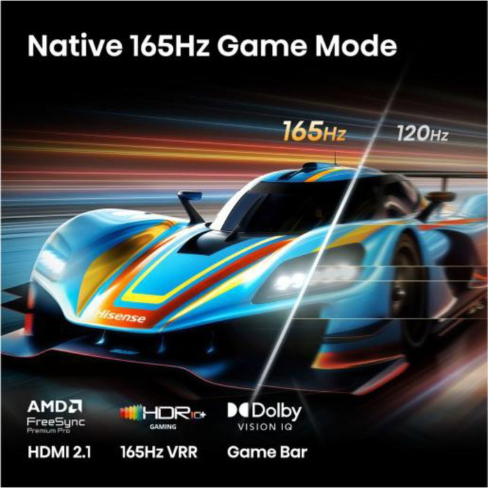 Hisense 100U7DSE Smart TV ULED 100 pulgadas 4K Ultra HD