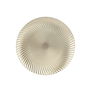 Decoris Plato Decoración Polipropileno Champagne Ø33 x 1,5 cm