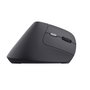 Trust Bayo II Ratón Ergonómico Vertical Inalámbrico Negro