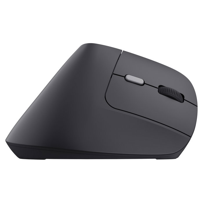 Trust Bayo II Ratón Ergonómico Vertical Inalámbrico Negro