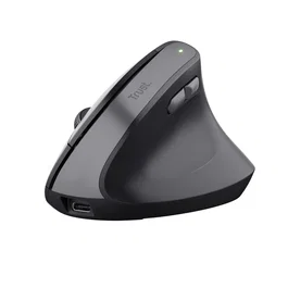 Trust Bayo II Ratón Ergonómico Vertical Inalámbrico Negro