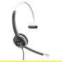 Cisco Headset 531 Alámbrico Diadema Monoauricular, Uso Oficina/Centro de Llamadas, Frecuencia 50-18000 Hz, Micrófono Boom, Negro y Gris